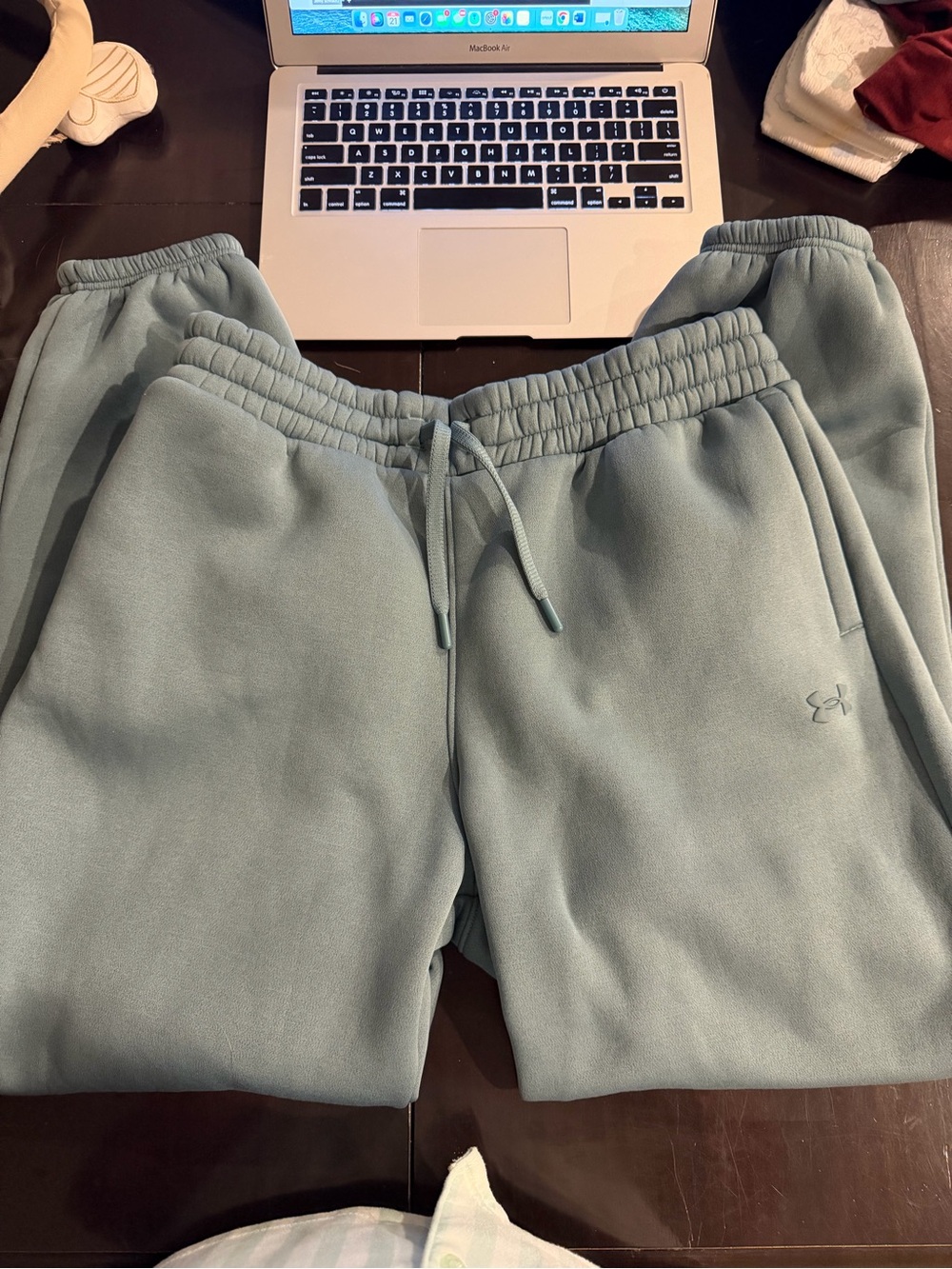 Under Armour Mint Green Fleece Joggers